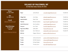 Tablet Screenshot of falconerny.org